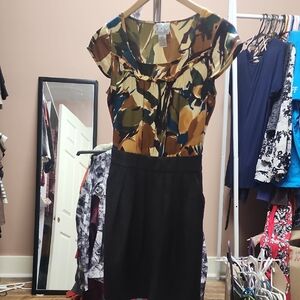 Retro Multicolor Dress By Tabitha Size 2